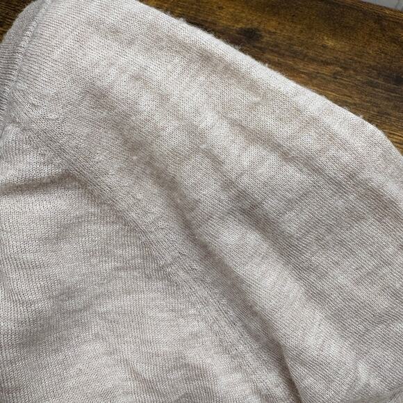 Giada Forte Size US 6 Raglan Sweater 100% Cashmere Neutral Old Money Minimalist - Picture 6 of 13